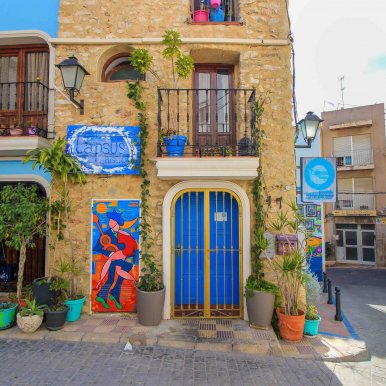 Altstadt von Calpe, Spanien @Jürgen Reichenpfader