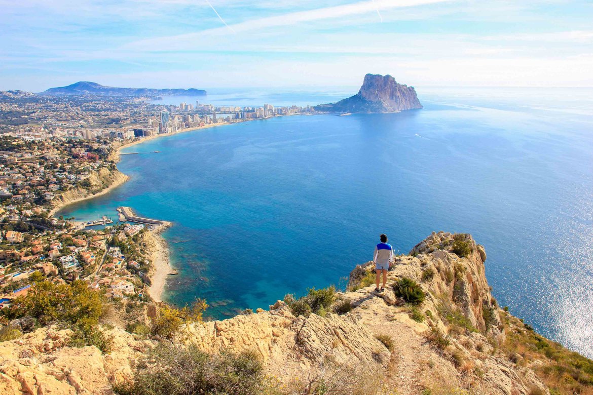 Mirador Monte Toix, Calpe, Spanien