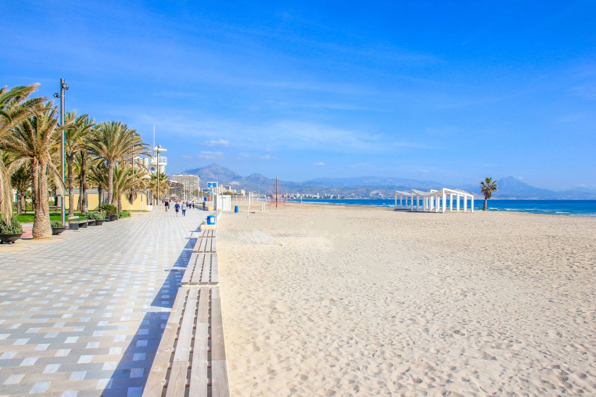 Playa San Juan - Plage de Alicante @Jürgen Reichenpfader