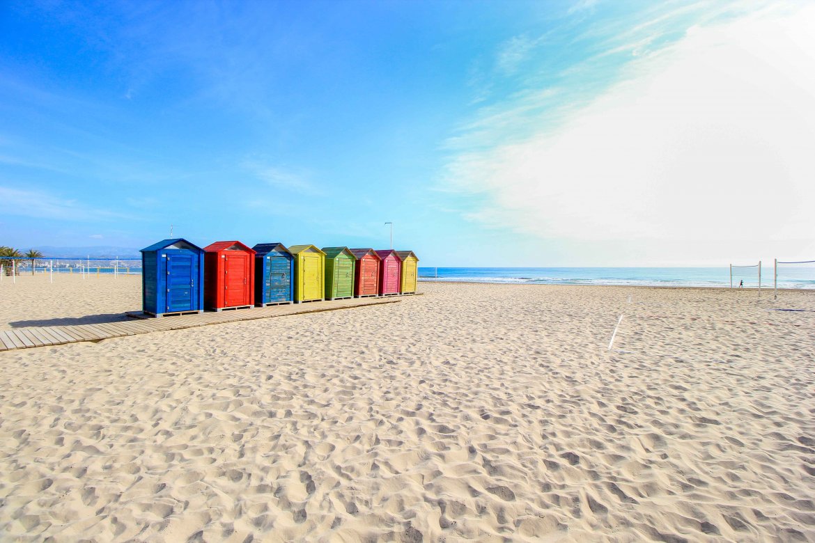 Playa de San Juan, Plage, Alicante, Espagne