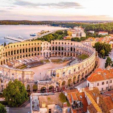 Arena von Pula (Amphitheater) Kroatien ©Alexey-Fedorenko