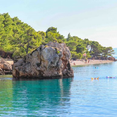 Plage de Punta Rata - Brela