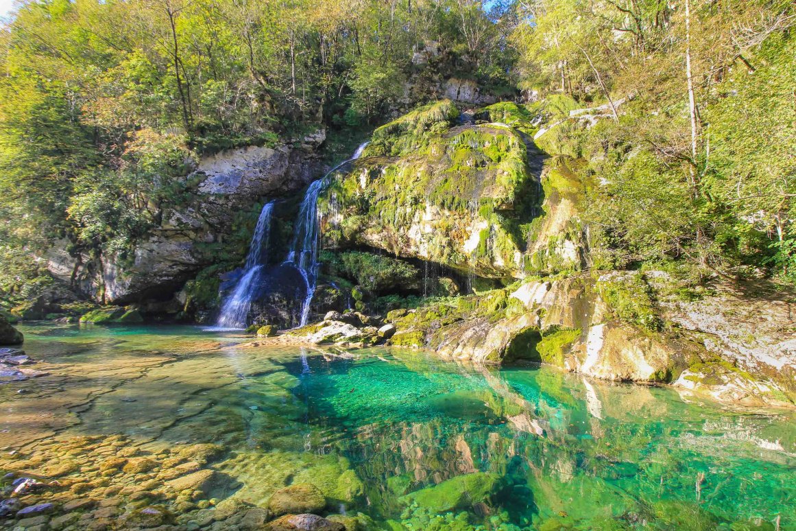 Virje Waterfall - Bovec, Slovenia @Jürgen Reichenpfader