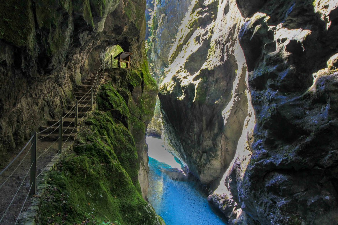 Tolmin Gorge, Slovenia, Soca Valley