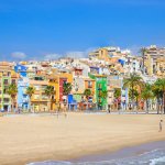 Plage de Villajoyosa, Espagne, Costa Blanca