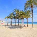 Platja la Villajoyosa, Plage, Espagne