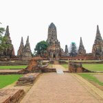 Ayuttaya, Wat Chai Watthanaram, Thailand