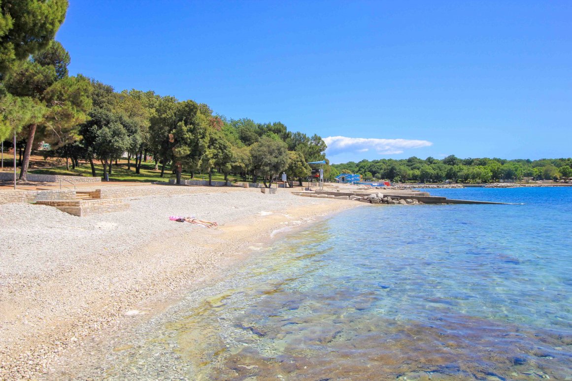 Beach Delfin - Porec @Jürgen Reichenpfader