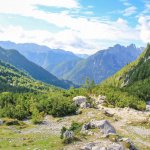 Vršičpass, Soca Valley, Triglav National Park, Slovenia