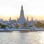 Thailand Sehenswürdigkeit, Bangkok, Wat Arun,
