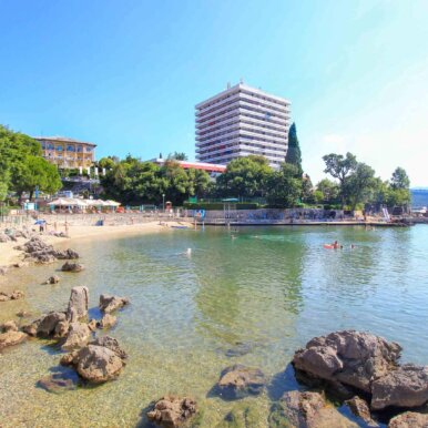 Strand Tomasevac - Opatija @Jürgen Reichenpfader