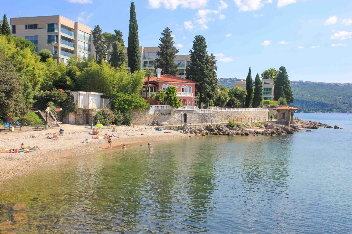 Strand Lipovica - Opatija @Jürgen Reichenpfader