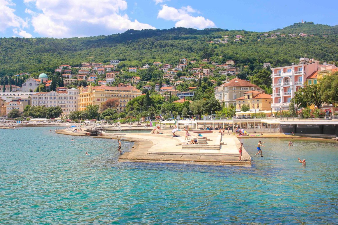 Plage de Slatina - Opatija ©Jürgen Reichenpfader