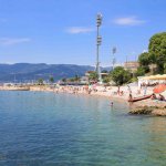 Plage Plaza Kantrida, Rijeka, Croatie