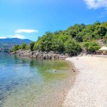 Plage de Preluk, Rijeka, Croatie