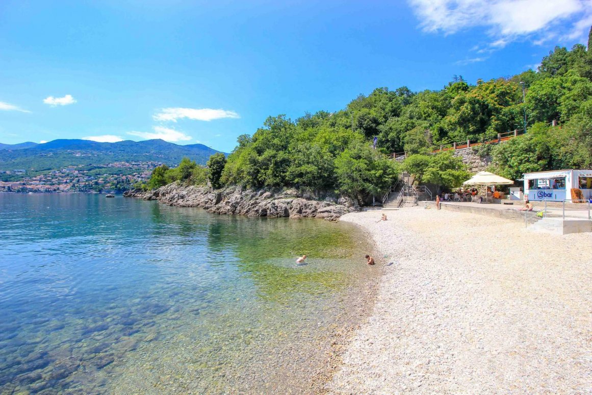 Strand Preluk - Rijeka @Jürgen Reichenpfader