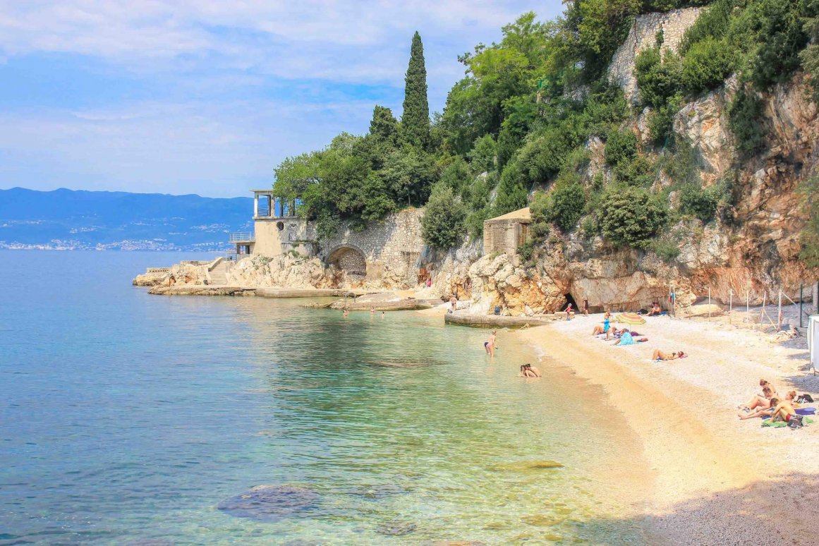 Glavanovo Strand - Rijeka @Jürgen Reichenpfader