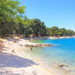 Beach Lone Bay, Rovinj, Croatia, Istria