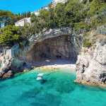 Plage de Betina Cave, Dubrovnik, Croatie