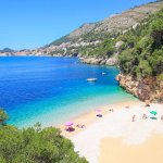 Strand Sveti Jakov Beach, Dubrovnik, Kroatien