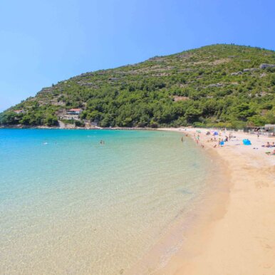 Sandy Beach Prapatno - Ston, Peljesac, Croatia @Jürgen Reichenpfader