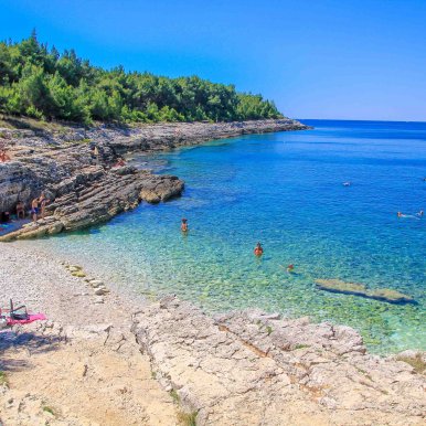 Beach Pinizule - Premantura, Istria @Jürgen Reichenpfader