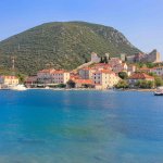 Mali Ston, Peljesac, Kroatien, Stadtmauer
