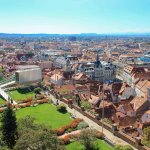 Graz, Schlossberg, Aussicht