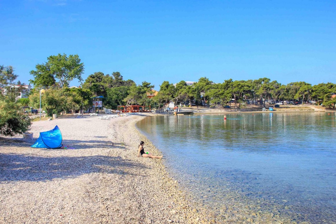 Strand Petrcane @Jürgen Reichenpfader