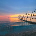 Strand Savudrija, Umag, Istrien, Kroatien