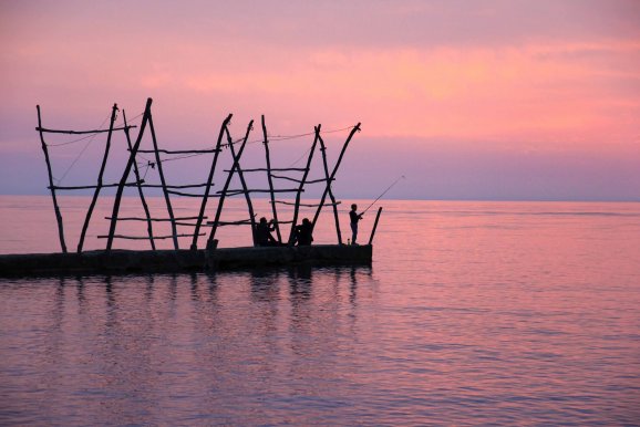 Umag - Strand Savudrija - Sonnenuntergang @Jürgen Reichenpfader