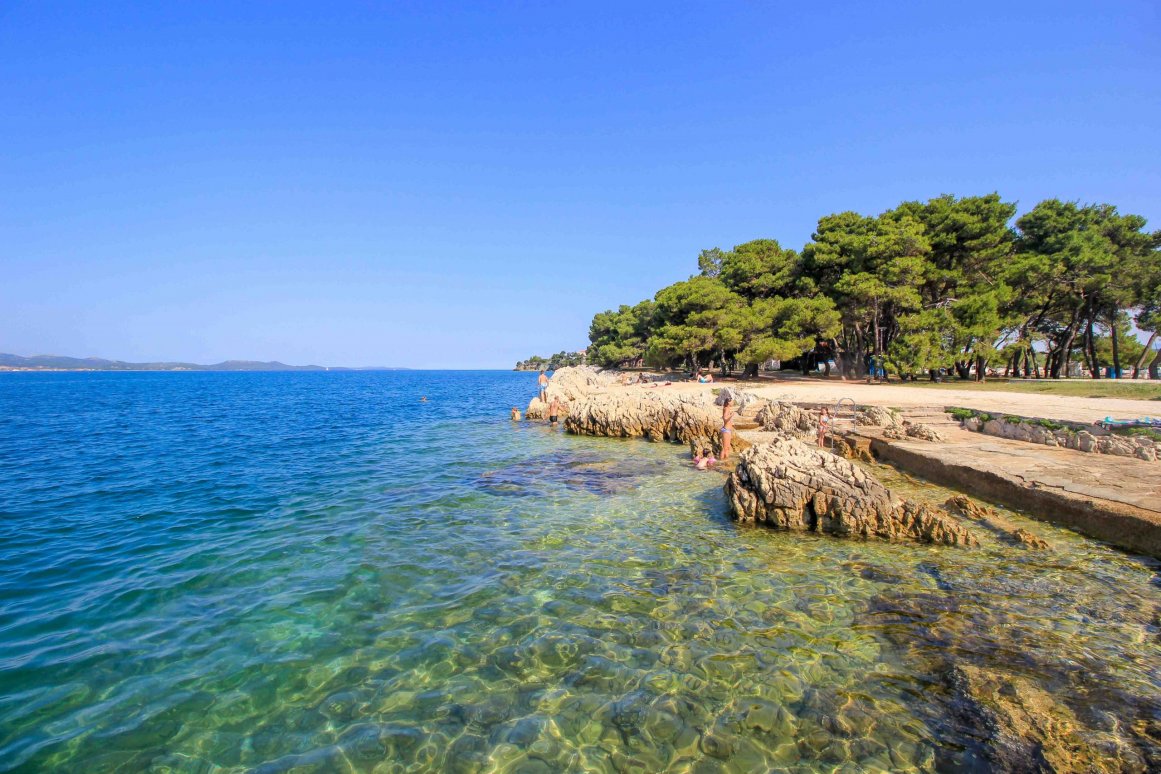 Plage de Punta Bajlo - Zadar ©Jürgen Reichenpfader