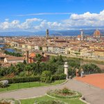 Piazzale Michelangelo, Florence, Italie, Toscane