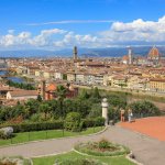 Piazzale Michelangelo, Florenz, Toskana, Italien