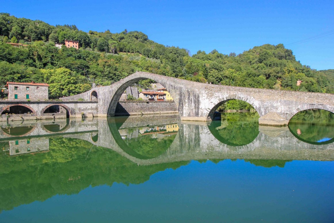 Ponte della Maddalena (Pont du diable) - Toscane ©Jürgen Reichenpfader