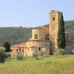 Abbazia di Sant'Antimo, Toscane, Montalcino, Italie