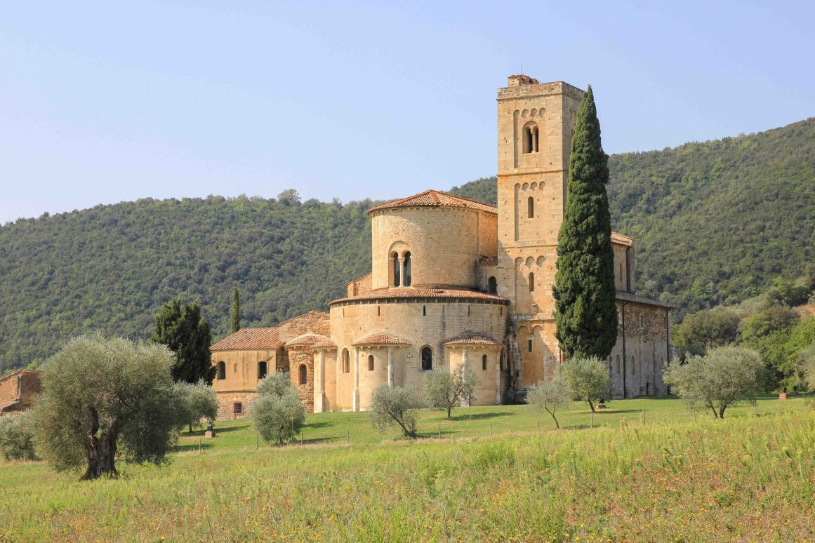 Montalcino - Abbazia di Sant'Antimo ©Jürgen Reichenpfader