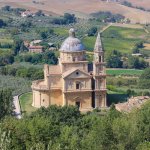 Église Madonna di San Biagio, Montepulciano, Toscane, Italie