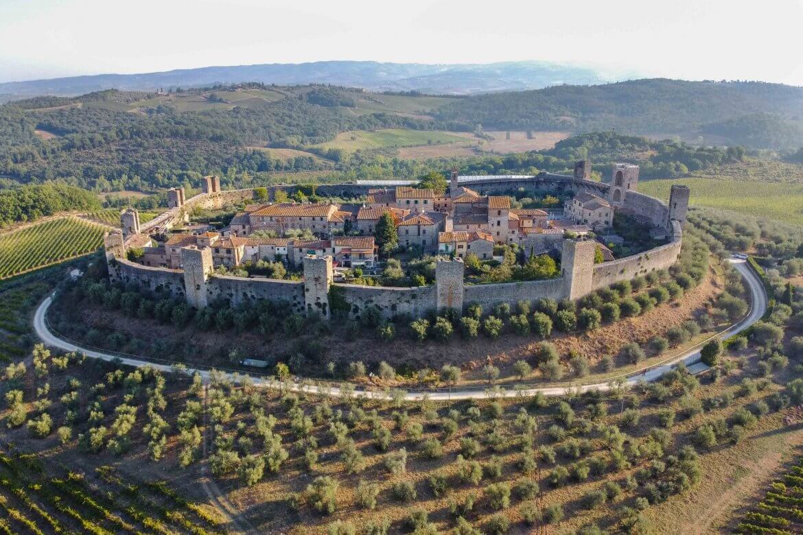 Monteriggioni, Italy, Tuscany