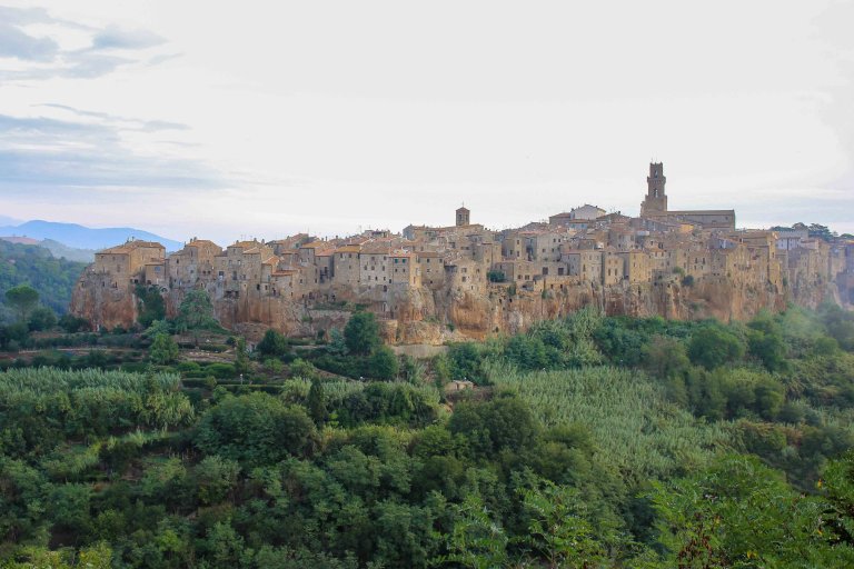 Pitigliano, Toskana, Italien