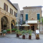 Piazza S. Gregorio VII, Pitigliano, Tuscany, Italy