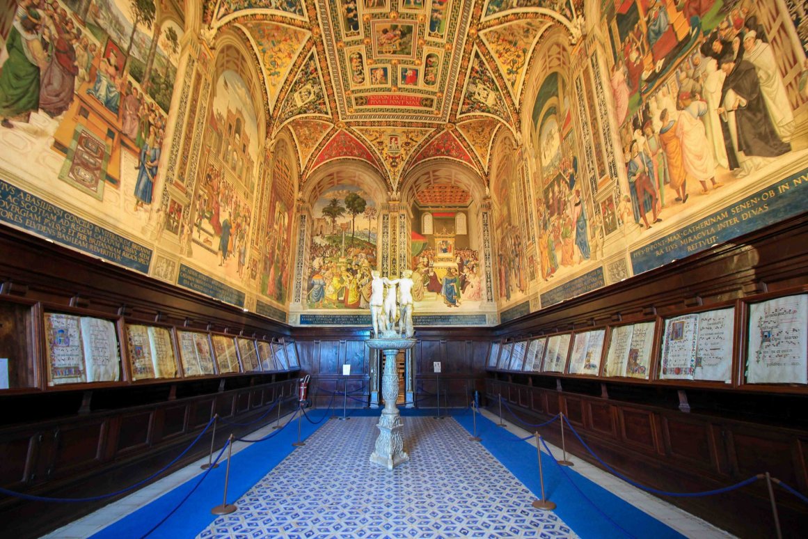 Bibliothèque Piccolomini - Sienne ©Jürgen Reichenpfader