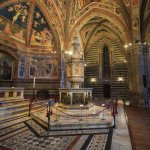 Baptisterium San Giovanni, Taufkirche, Siena, Italien, Toskana