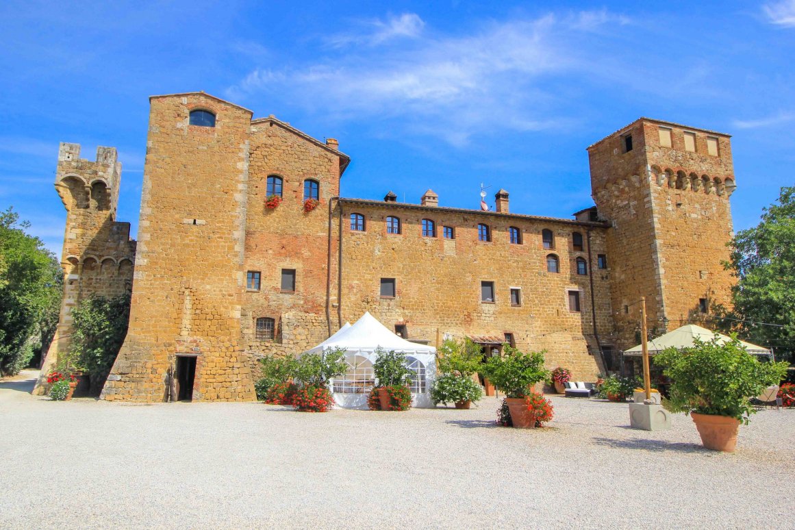 Val d'Orcia - Castello di Spedaletto ©Jürgen Reichenpfader