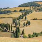 Monticchiello, Toscane, Val d'Orcia
