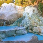 Bagni San Filippo, Val d'Orcia, Toscane, Italie