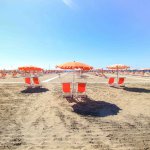 Viareggio, Strand, Italien, Toskana