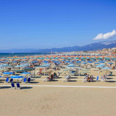 Plage Viareggio - Italie - Toscane ©Jürgen Reichenpfader