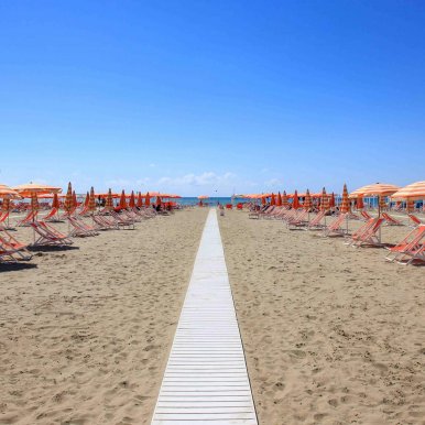 Plage Viareggio - Italie - Toscane ©Jürgen Reichenpfader
