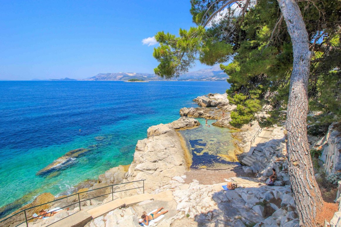 Strand Kamen Mali - Cavtat @Jürgen Reichenpfader